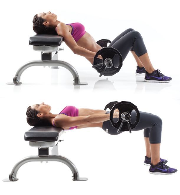 Barbell-Glute-Bridge