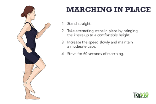 Marching in Place