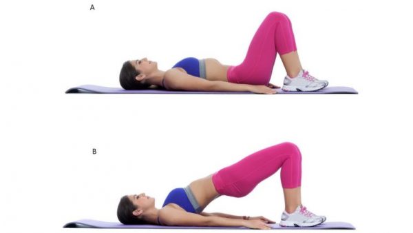 glute bridge