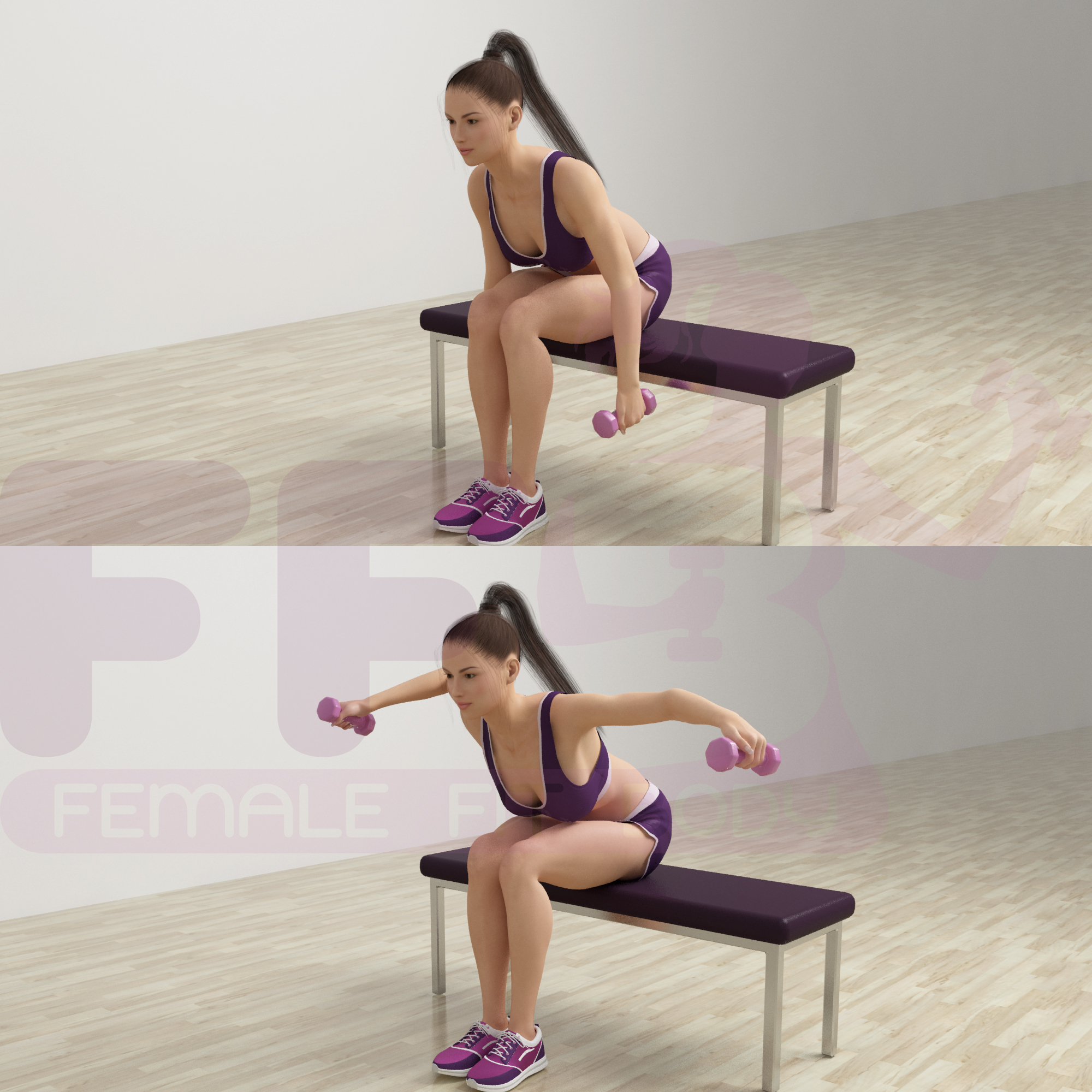 4.Bent-Over-Lateral-Arm-Raises