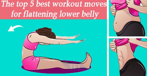 The Top 5 Best Workout Moves For Flattening Lower Belly