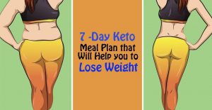 7 -Day Keto Meal Plan That Will Help You To Lose Some Weight