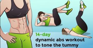 14 Day Dynamic ABS Workout to Tone the Tummy