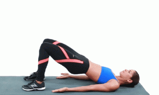 Marching Glute Bridge