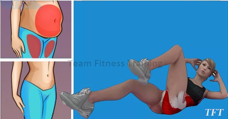 5-MINUTE EXERCISES TO REDUCE FAT FROM BELLY AND HIPS FOR WOMEN OVER 45