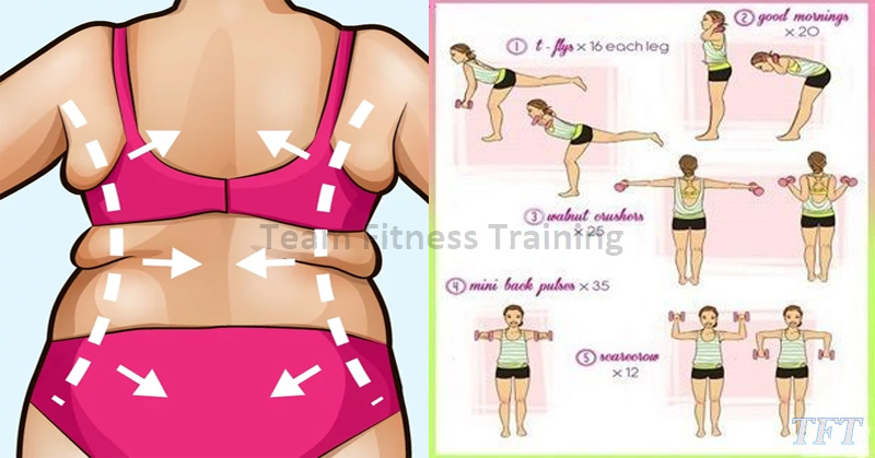 8 MOST EFFECTIVE EXERCISES TO REDUCE BRA UNDER FAT