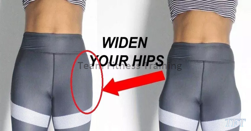 8 MINUTES WIDER HIPS WORKOUT TO FIX HIP DIPS