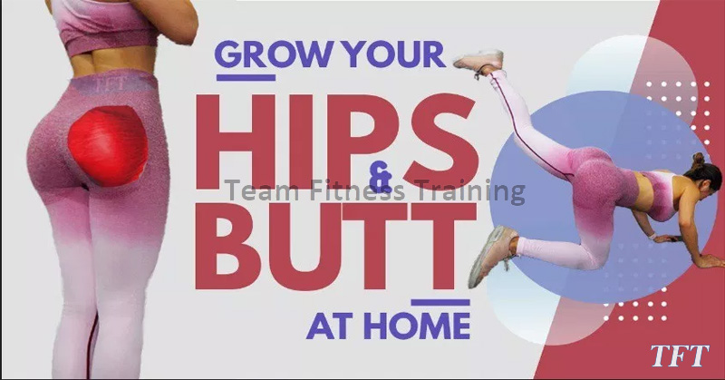 GROW YOUR HIPS & BUTT | HOME BOOTY WORKOUT | SIDE BUTT | HIP DIPS