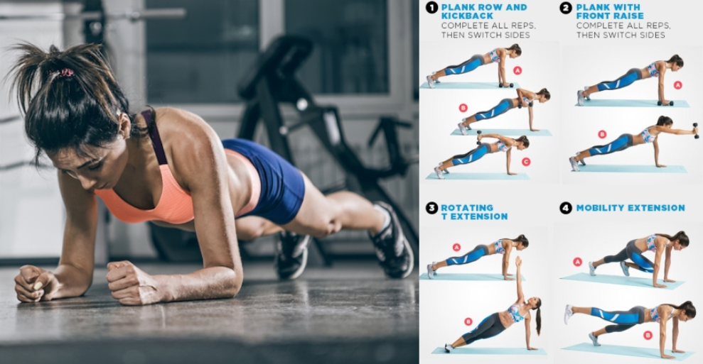 If You Want to Slim Your Waist And Sculpt A Strong Defined Core These Are the 5 Best Side Plank Variations