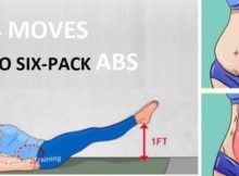 4 SIMPLE, BUT VERY EFFECTIVE EXERCISES TO GET STUNNING ABS IN 8 MINUTES