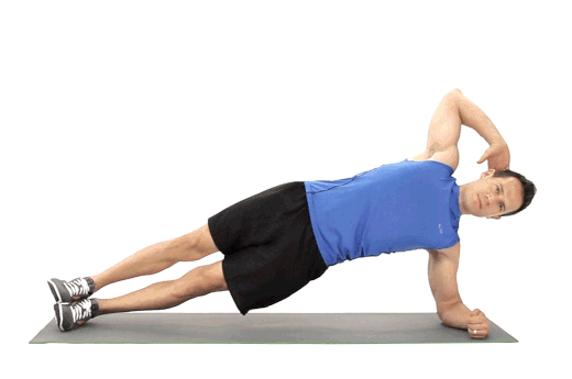Side Plank Super Crunch: